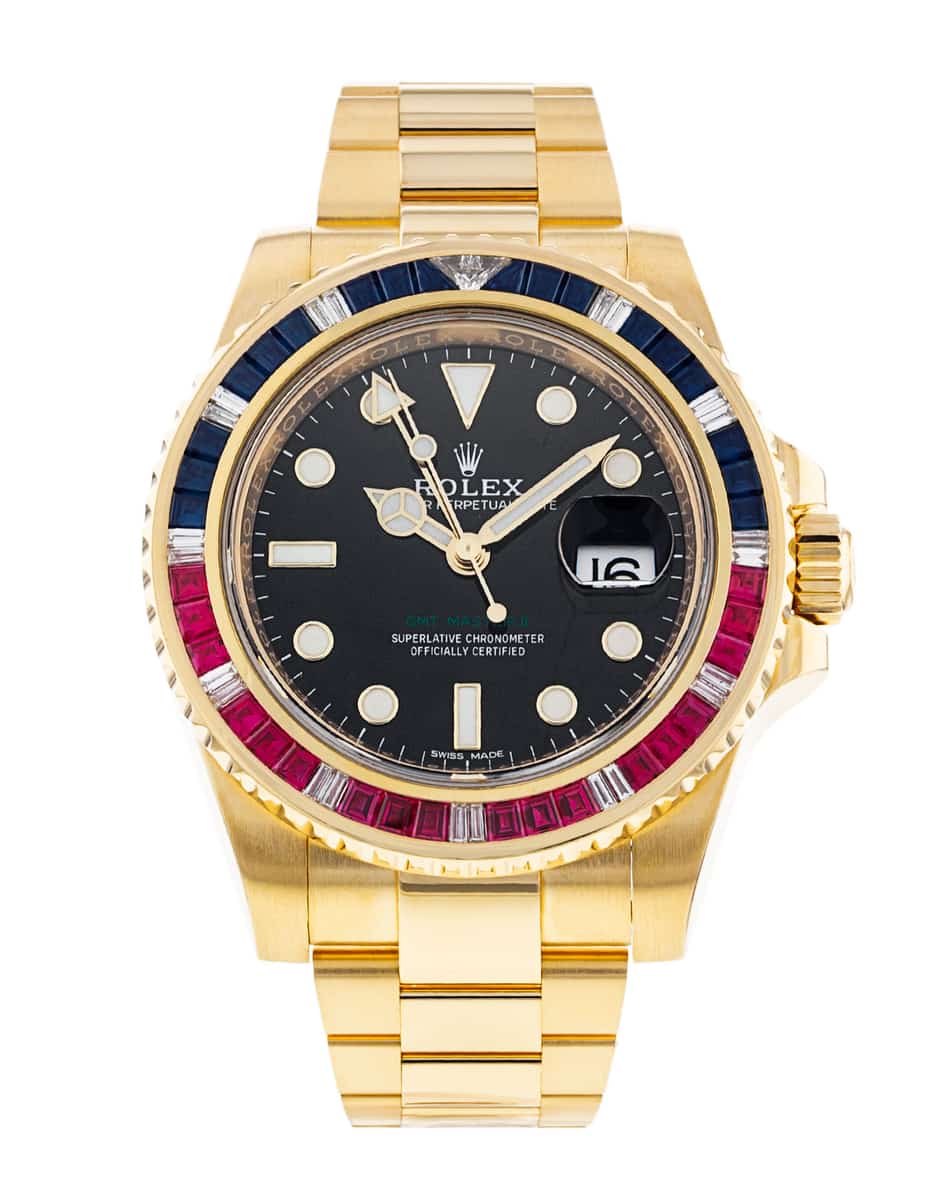 Pre Owned Rolex GMT Master II 116748 SR Watch Watchfinder Co